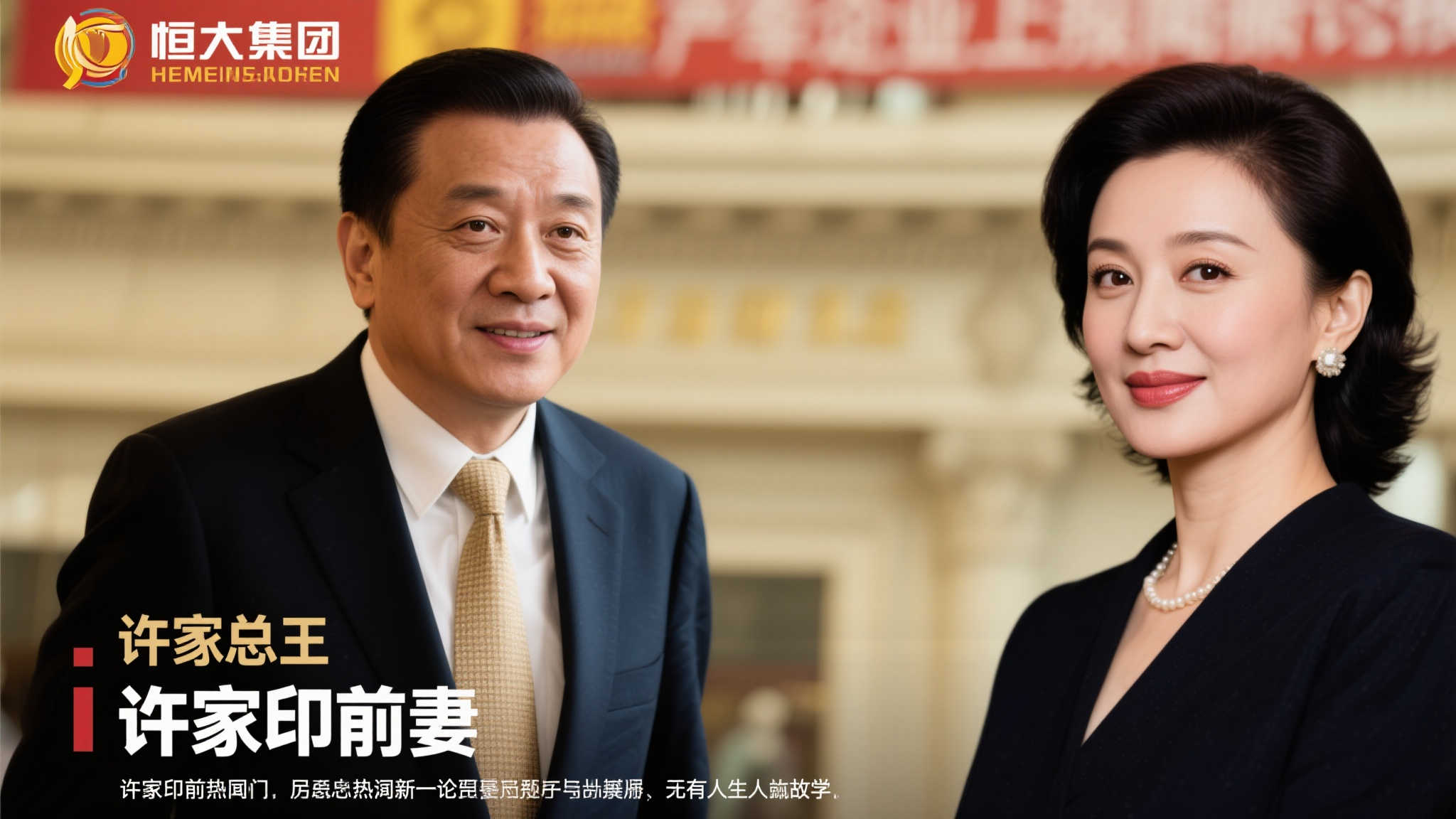 许家印前妻动态曝光,引发关注 许家印前妻动态曝光,引发关注