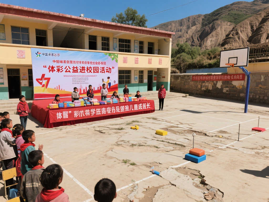体彩公益进校园活动走进西部山区小学 体彩公益进校园活动走进西部山区小学